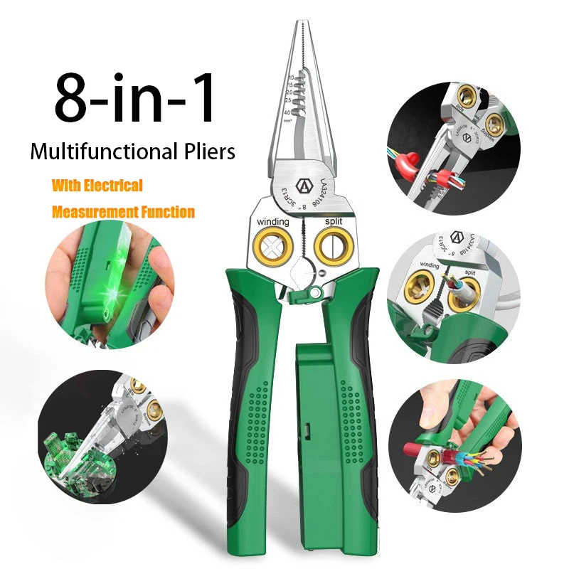 Jewelry Making Needle Nose Pliers - Tang Multifungsi untuk Mengupas Kabel, Tang