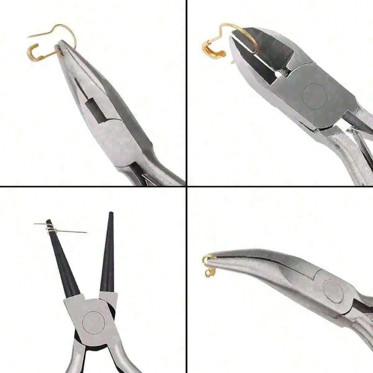 Jewelry Making Needle Nose Pliers - Set Alat Pembuat Perhiasan 6/5/3 Buah