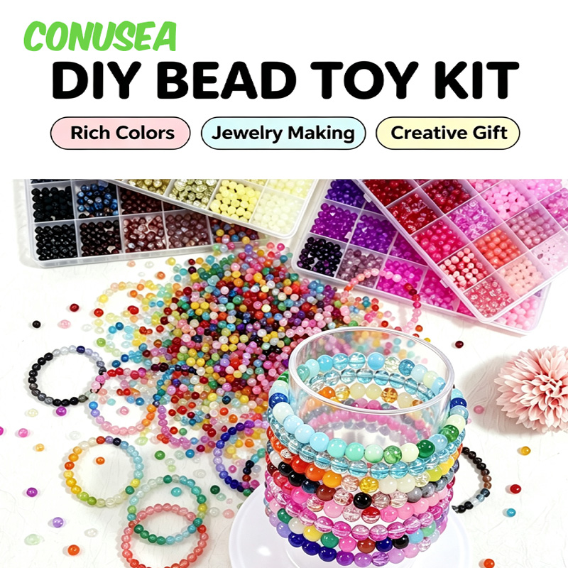 Jewelry Making Kit For Kids - Perlengkapan Pembuatan Perhiasan dan Manik-manik Anak-anak,