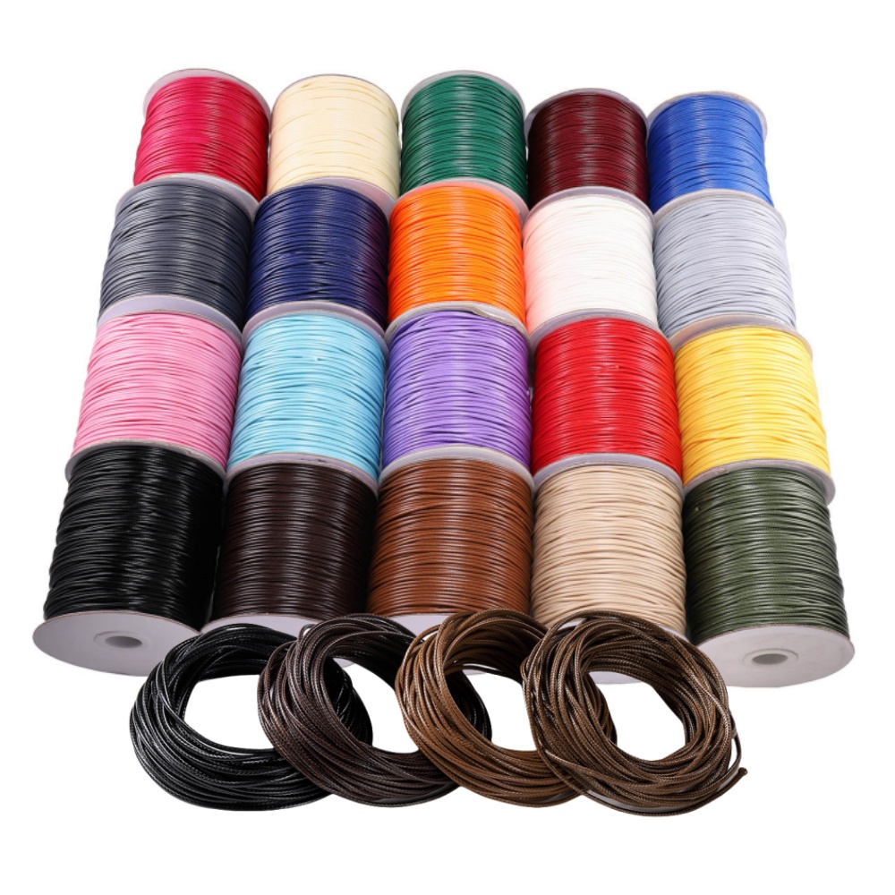 Jewelry Making Wax - 10 M/Lot 0.5-2.5Mm Garis Kulit Tali