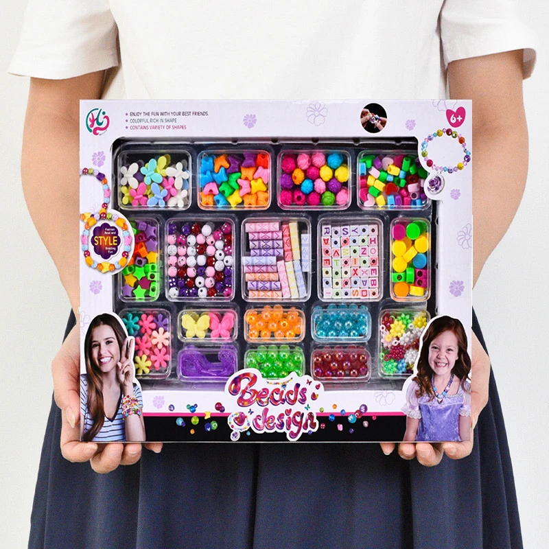 Jewelry Making Kit For Kids - Set manik-manik DIY anak perempuan, Kit