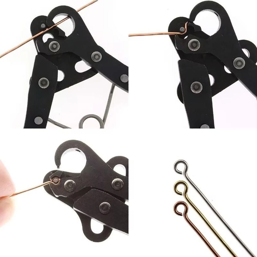Jewelry Making Needle Nose Pliers - 1 Buah Baru 1.5/2.25/3Mm Tang Gulung