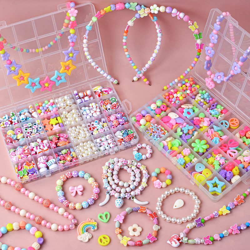 Jewelry Making Kit For Kids - Mainan Anak DIY Buatan Tangan Dengan