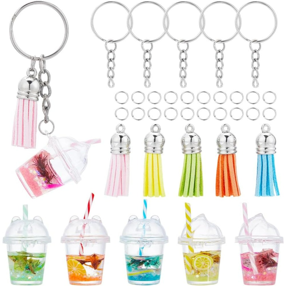Jewelry Making Diy Kit - 35 buah DIY 5 set gantungan
