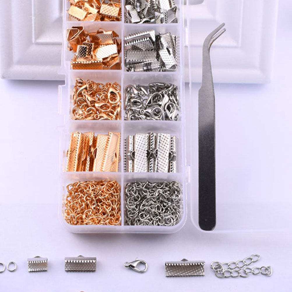 Jewelry Making Diy Kit - 371Pcs Set Aksesoris Perhiasan Kreatif DIY,
