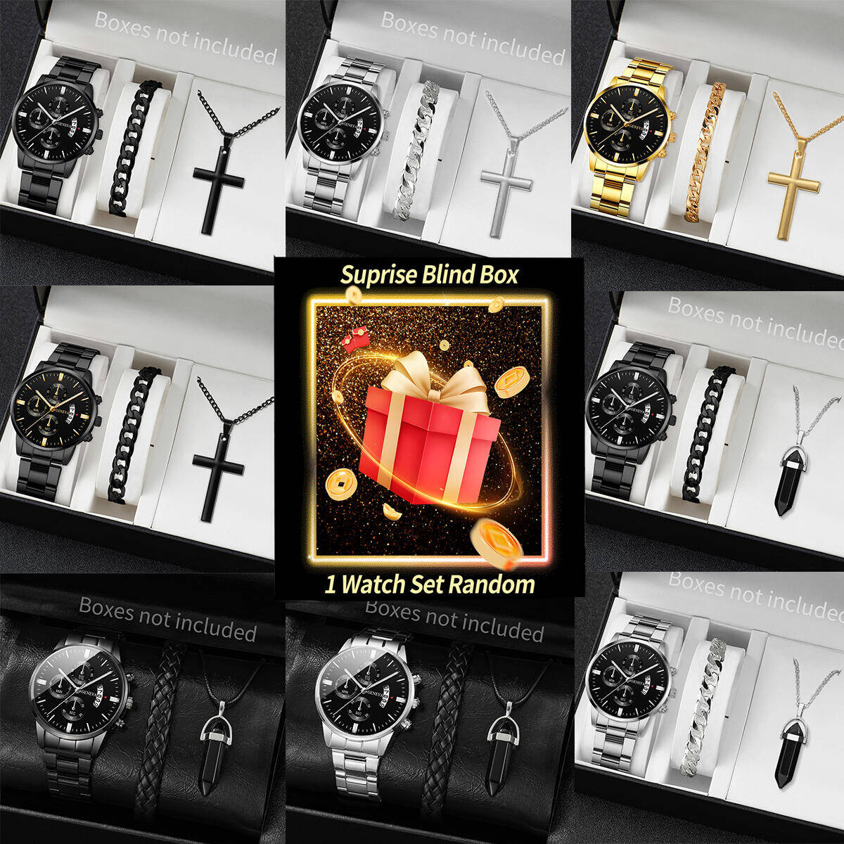 Jewelry Making Kits - Jam Tangan Misteri Kejutan Kotak Buta-3