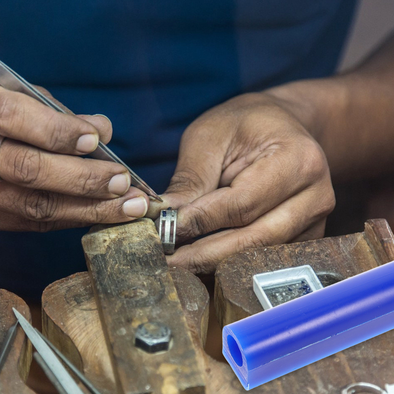 Jewelry Making Wax - Tabung Lilin Cincin, Bahan Presisi untuk