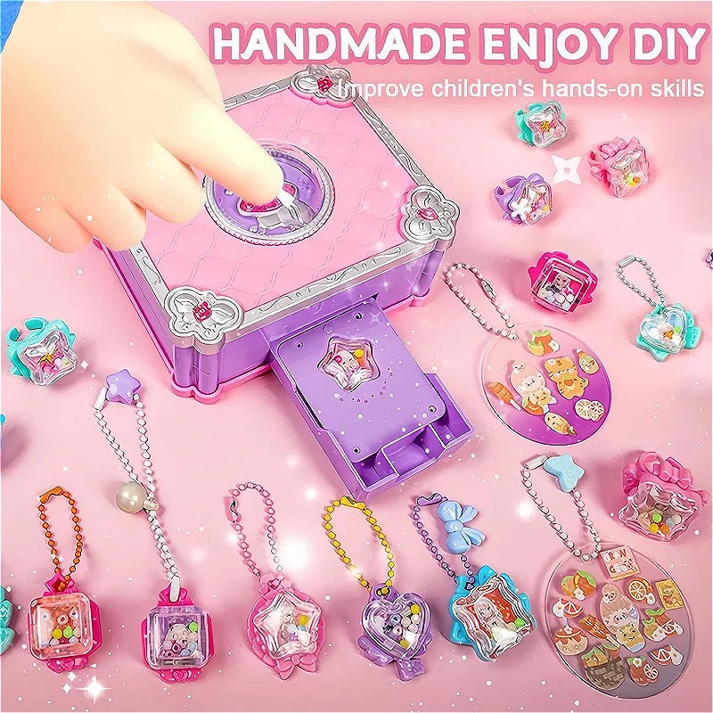 Kit Pembuat Stiker 3D DIY Mesi - Jewelry Making Kit For Kids ulasan dan harga