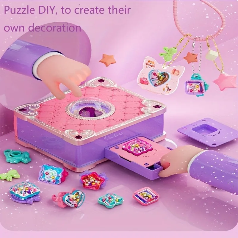 Kit Pembuat Stiker 3D DIY Mesi - Jewelry Making Kit For Kids ulasan dan harga