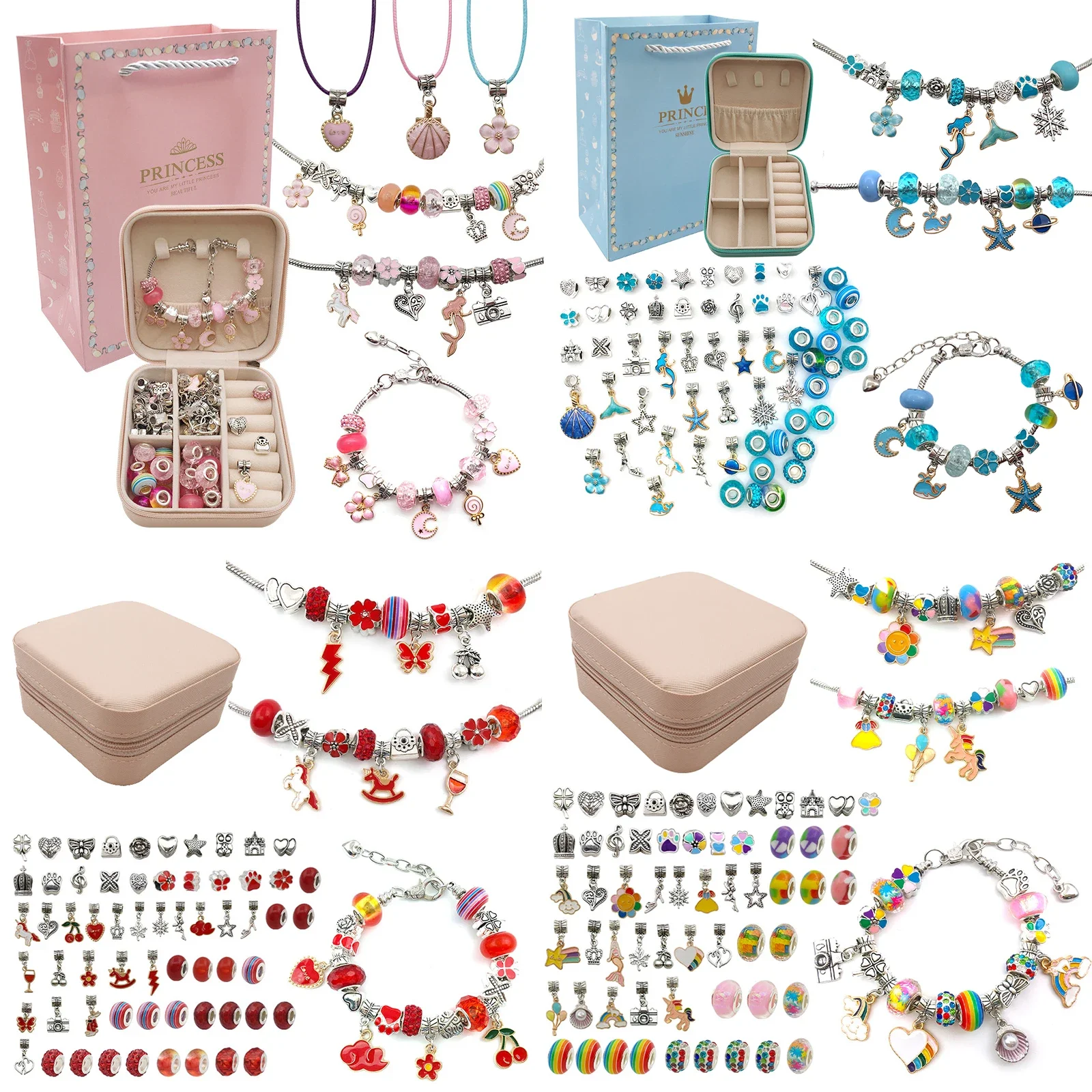Kit pembuatan gelang pesona un - Jewelry Making Kit For Kids ulasan dan harga