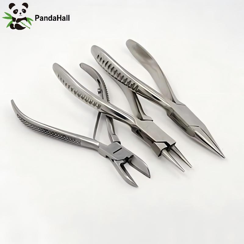 PandaHall 3pcs/set Tang Potong - Jewelry Making Needle Nose Pliers ulasan dan harga