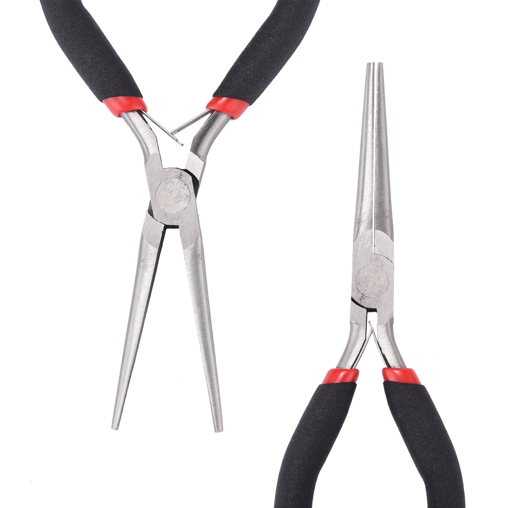 Tang Perhiasan Baja Karbon unt - Jewelry Making Needle Nose Pliers ulasan dan harga