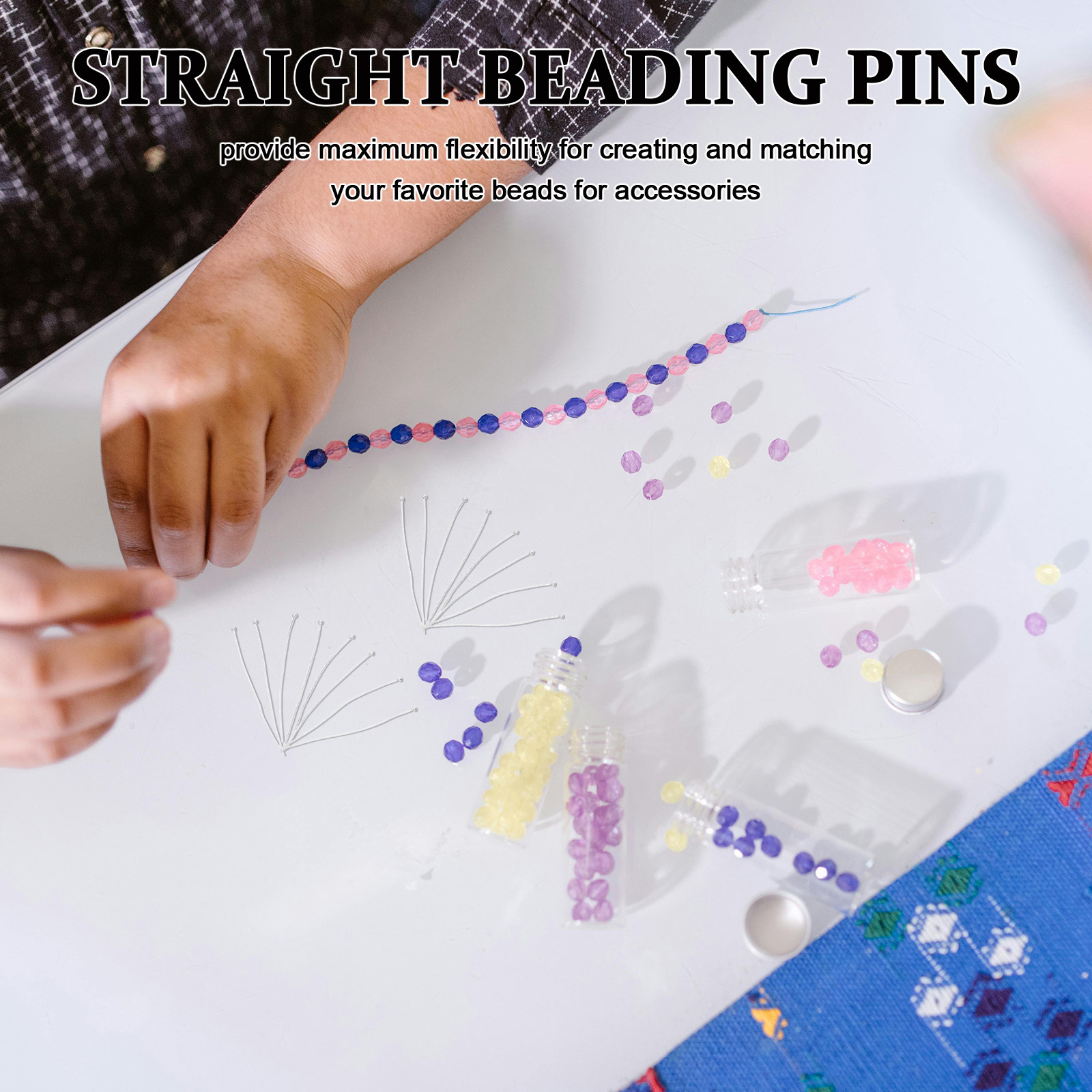 200Pcs Pin Kepala Bola Fleksib - Jewelry Making Head Pins ulasan dan harga