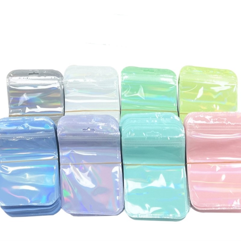 50 buah Laser holografik trans - Jewelry Making Business ulasan dan harga