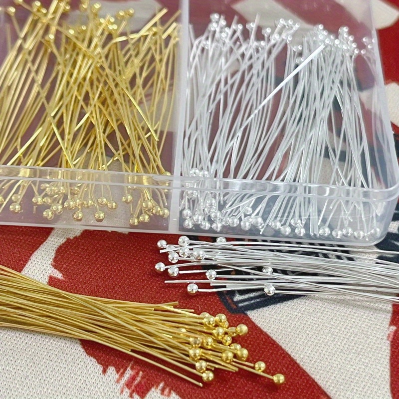Set beragam pin bola tembaga 2 - Jewelry Making Diy Kit ulasan dan harga