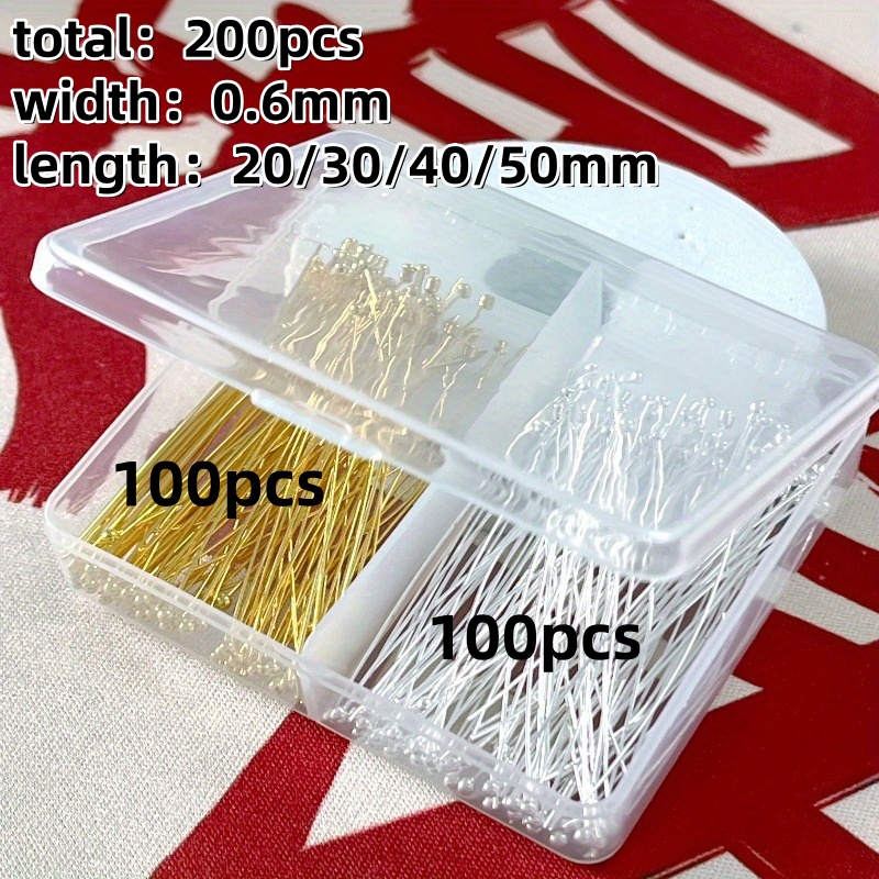 Set beragam pin bola tembaga 2 - Jewelry Making Diy Kit ulasan dan harga