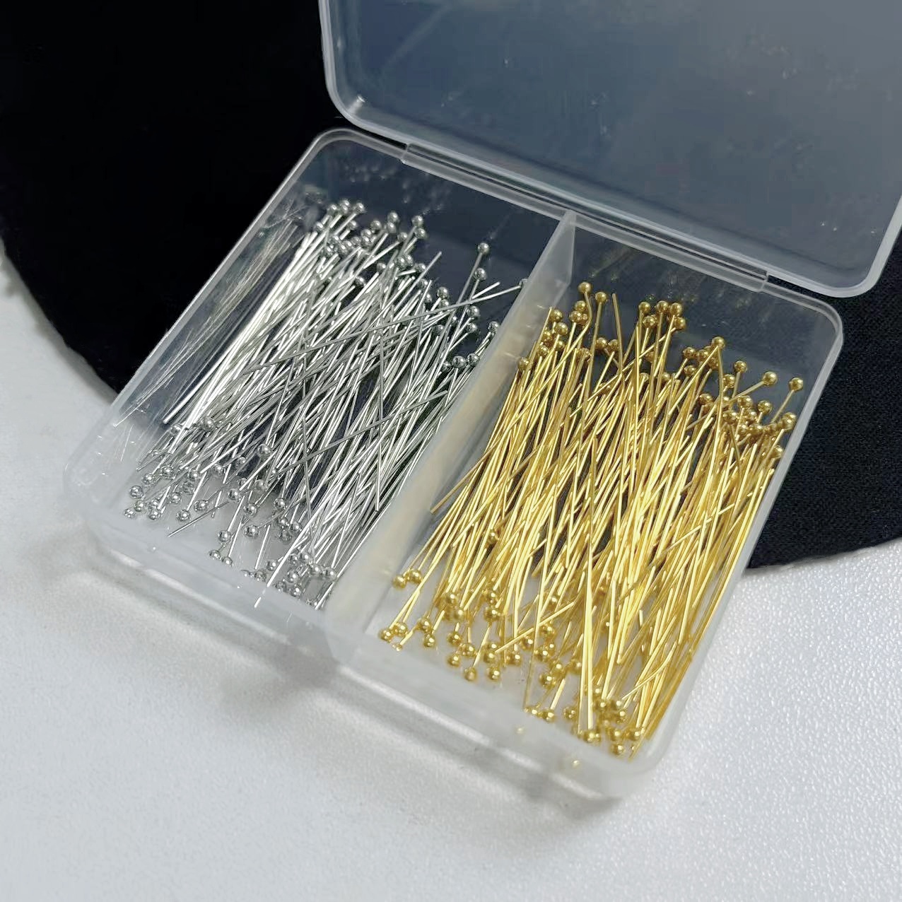 Set beragam pin bola tembaga 2 - Jewelry Making Diy Kit ulasan dan harga