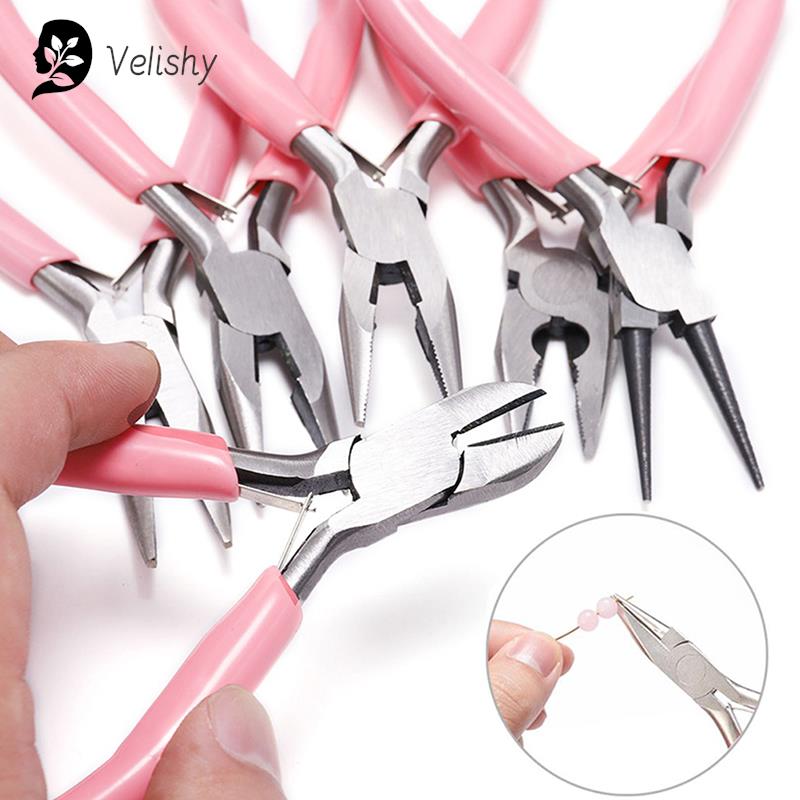 1 buah tang Mini Diagonal bula - Jewelry Making Needle Nose Pliers ulasan dan harga