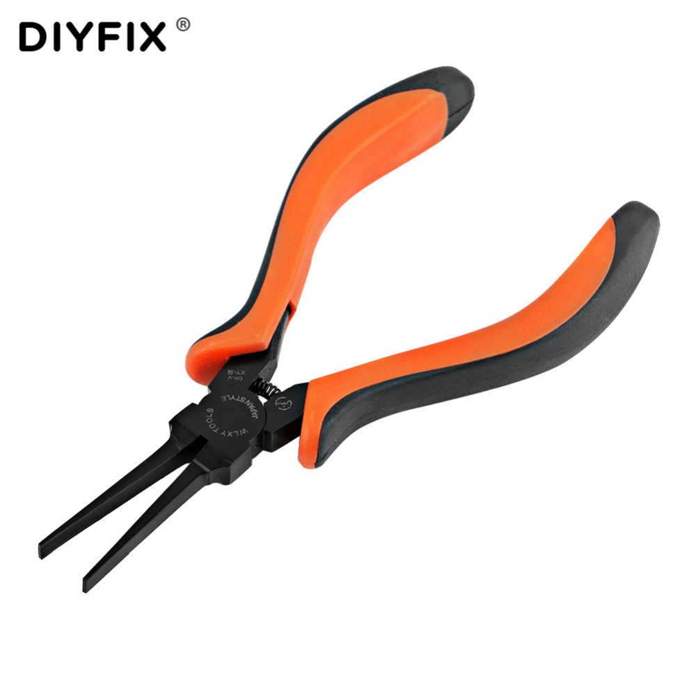 Perbaikan Diy Tipis Flat Jarum - Jewelry Making Needle Nose Pliers ulasan dan harga