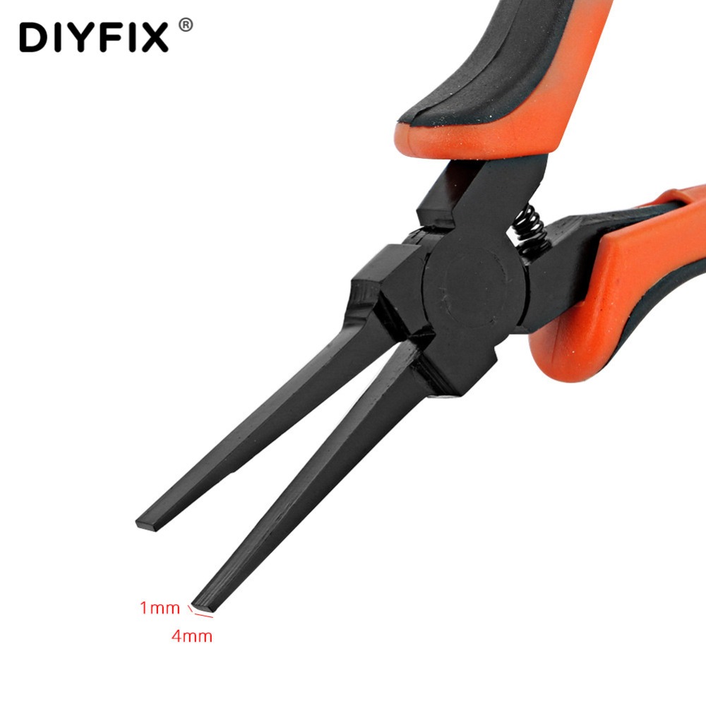 Perbaikan Diy Tipis Flat Jarum - Jewelry Making Needle Nose Pliers ulasan dan harga