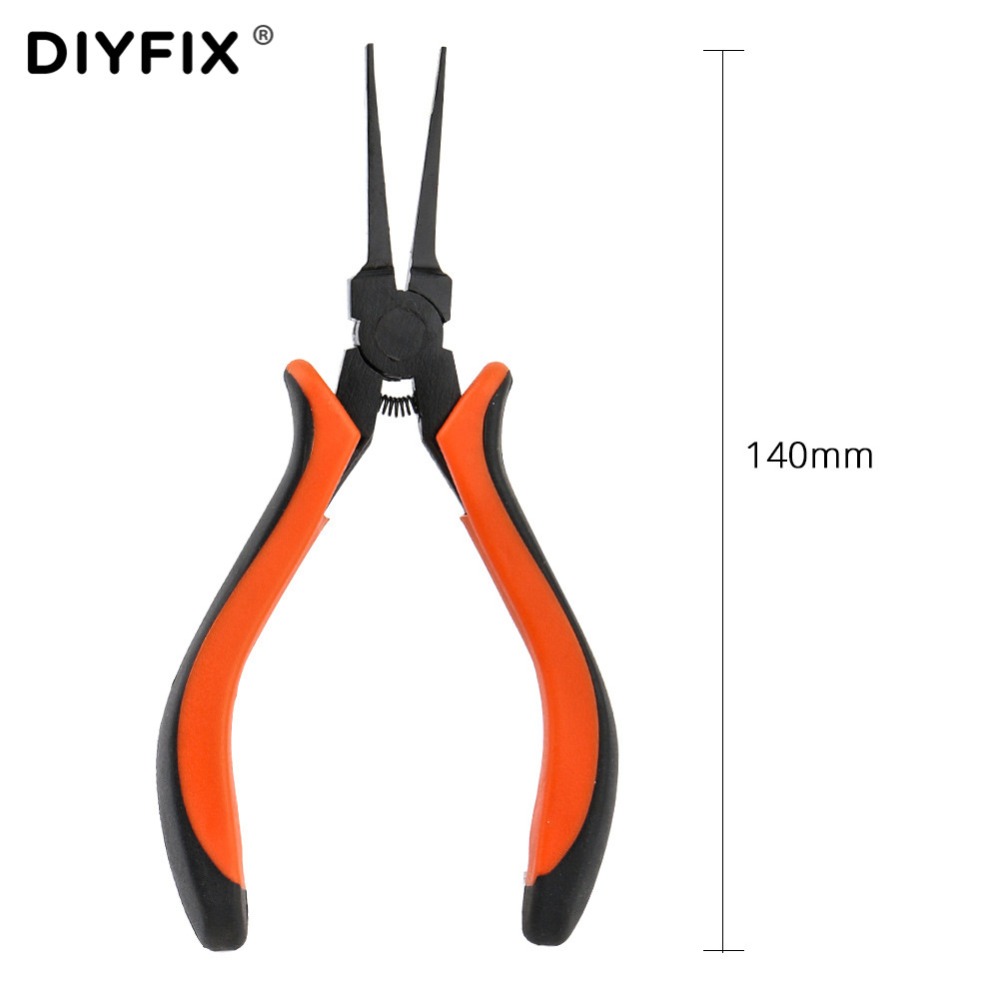 Perbaikan Diy Tipis Flat Jarum - Jewelry Making Needle Nose Pliers ulasan dan harga
