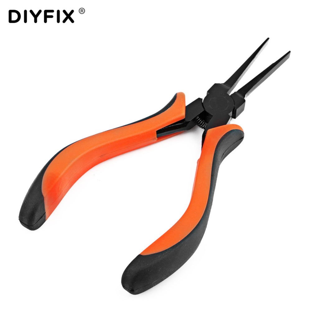 Perbaikan Diy Tipis Flat Jarum - Jewelry Making Needle Nose Pliers ulasan dan harga