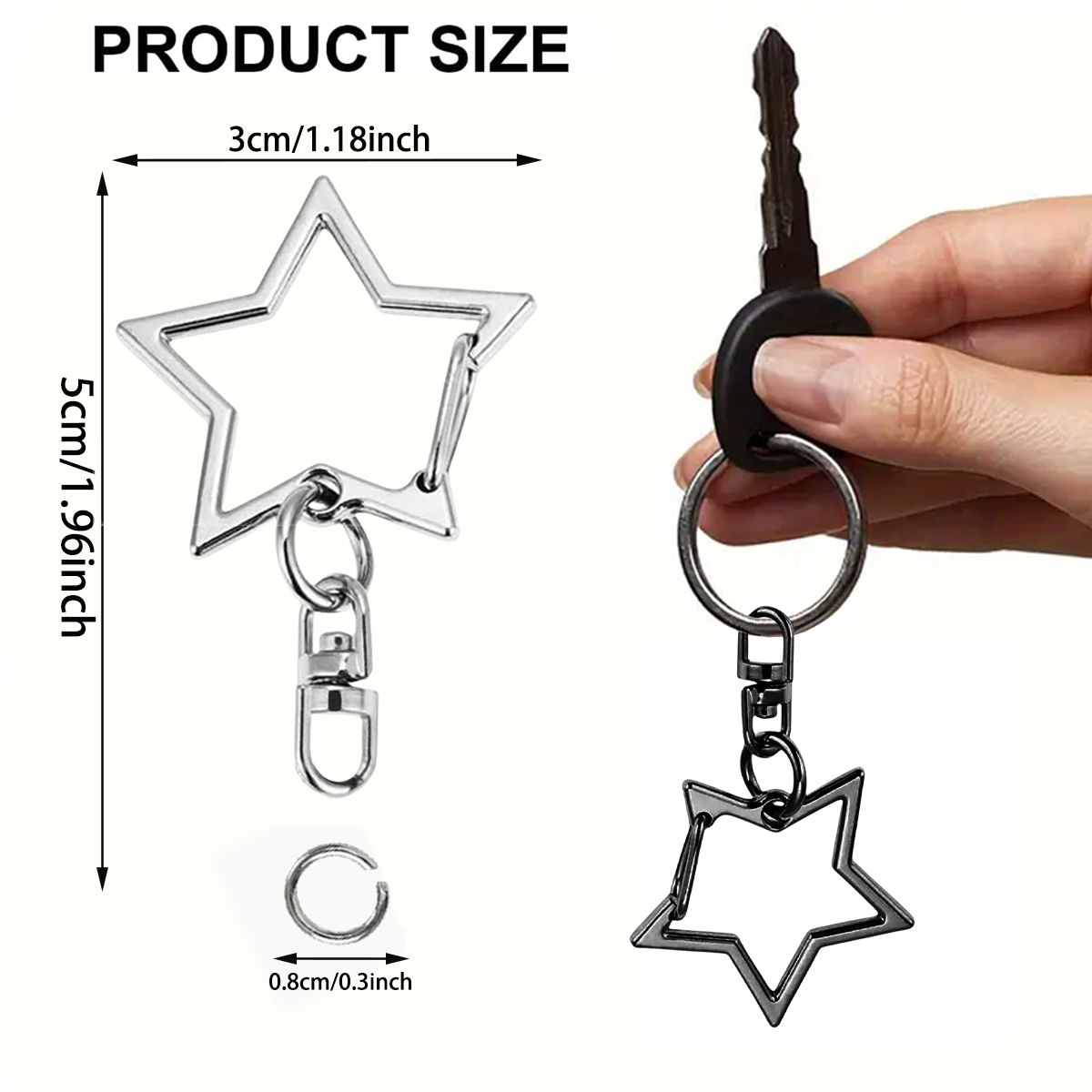 5/15/25/50 Set Gantungan Kunci - Jewelry Making Kits ulasan dan harga