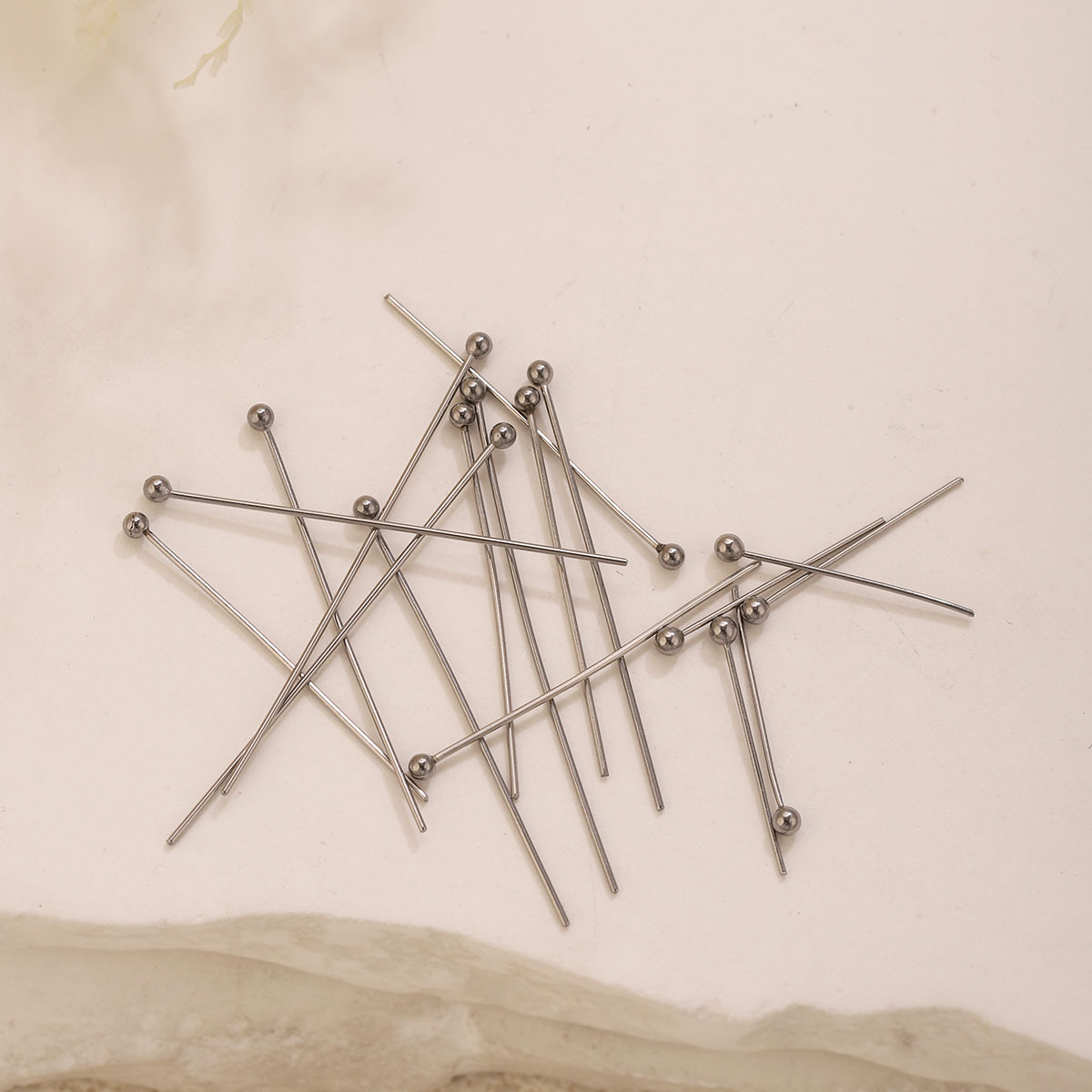 50pcs/lot 20 25 30 35mm Pin Ke - Jewelry Making Head Pins ulasan dan harga