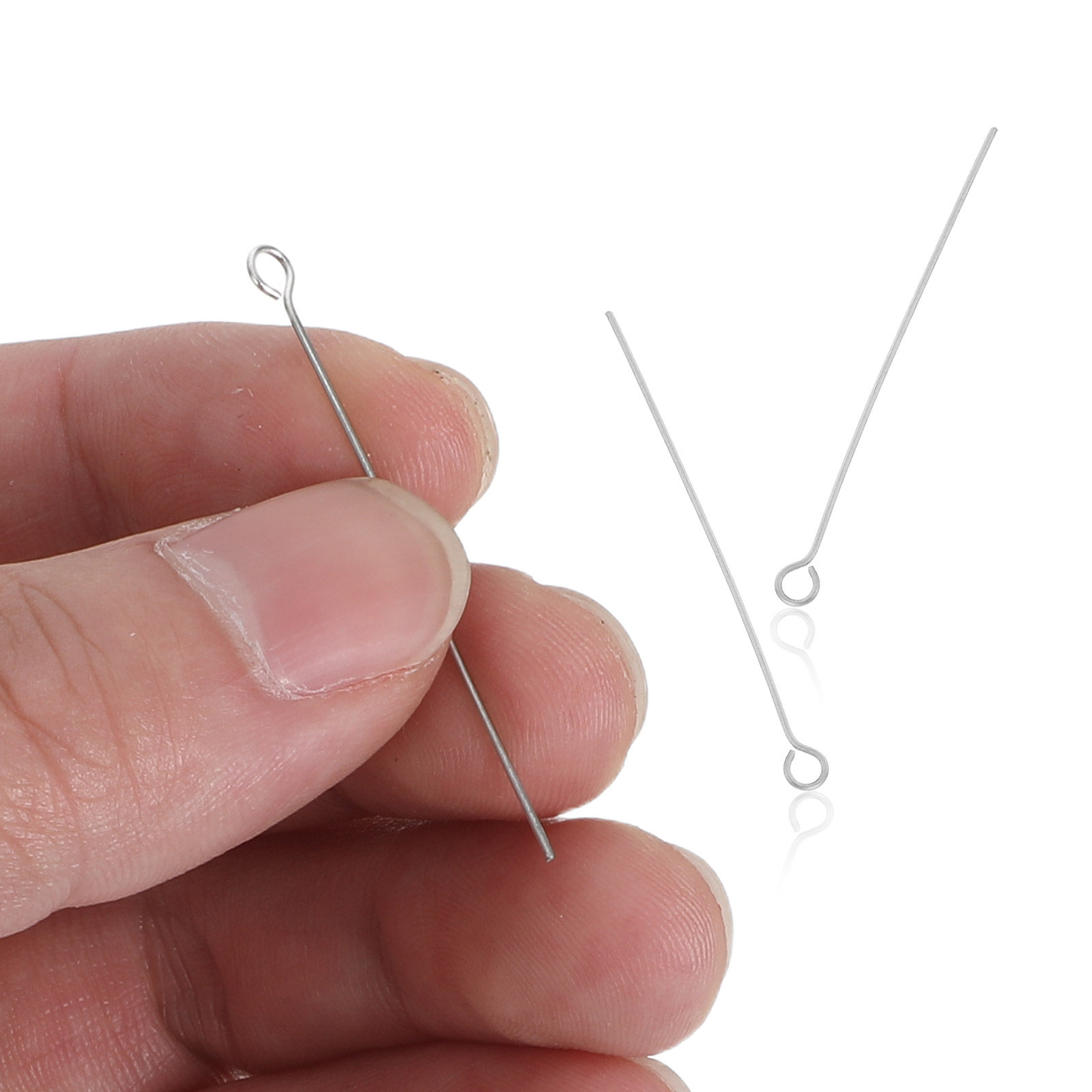 300 Buah Pin Pembuat Perhiasan - Jewelry Making Head Pins ulasan dan harga