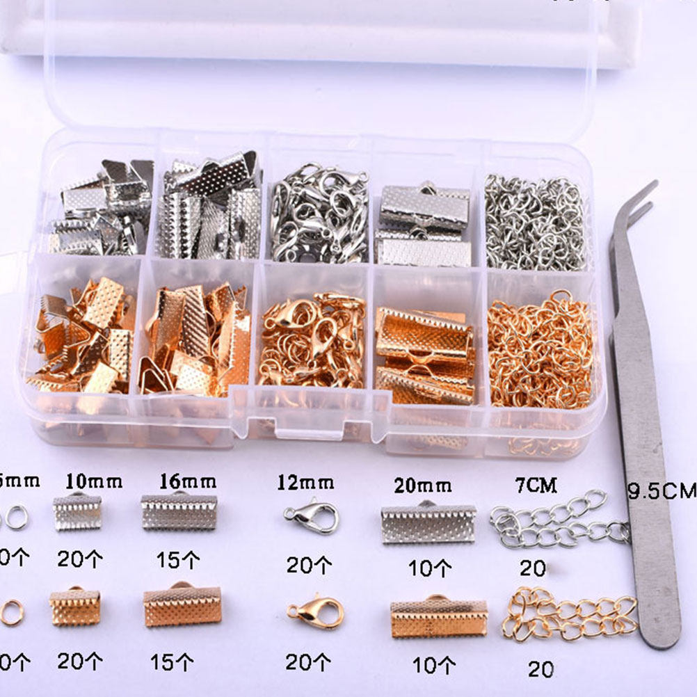 371Pcs Set Aksesoris Perhiasan - Jewelry Making Diy Kit ulasan dan harga
