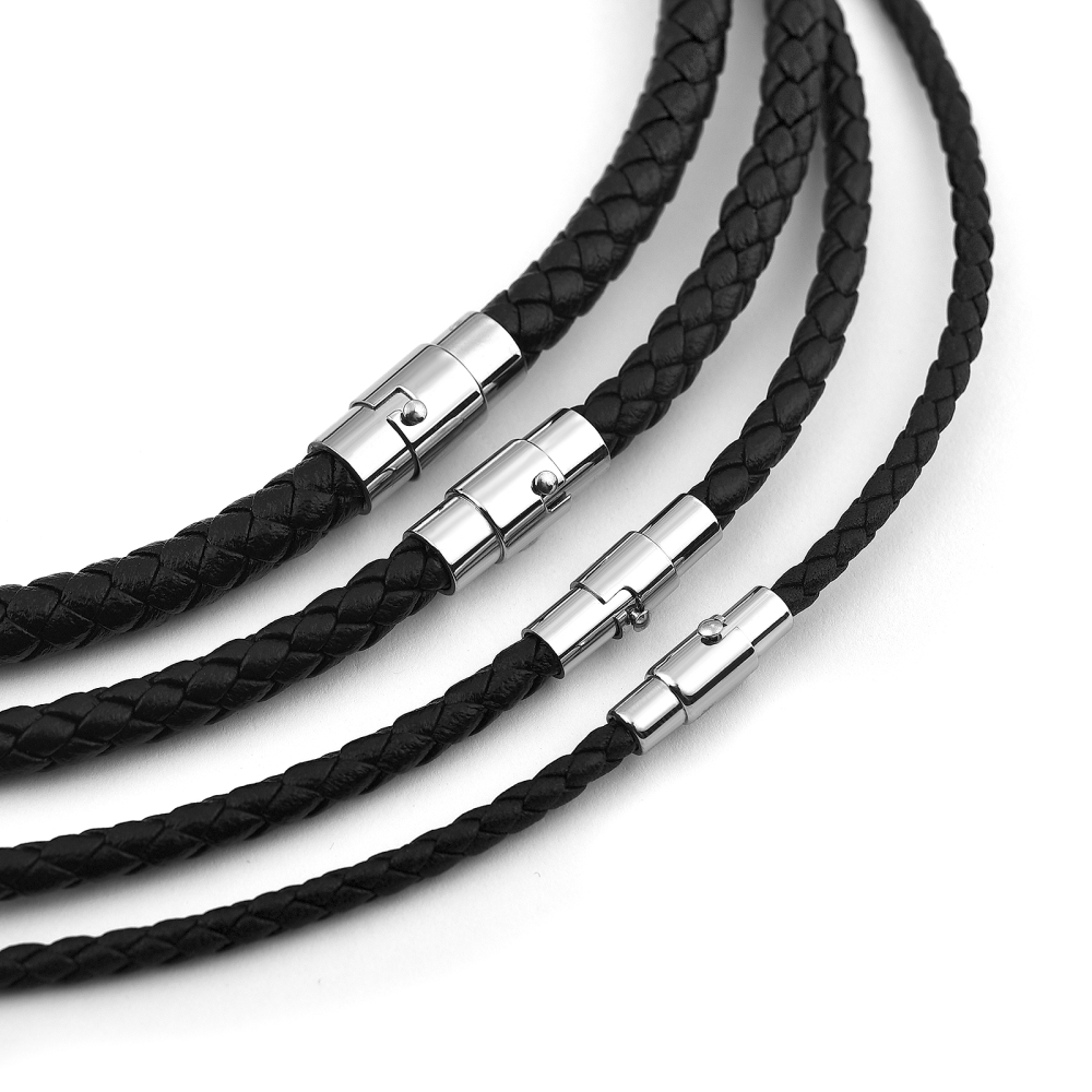Kalung Kulit 45/50/60cm Tali L - Jewelry Making Wax ulasan dan harga