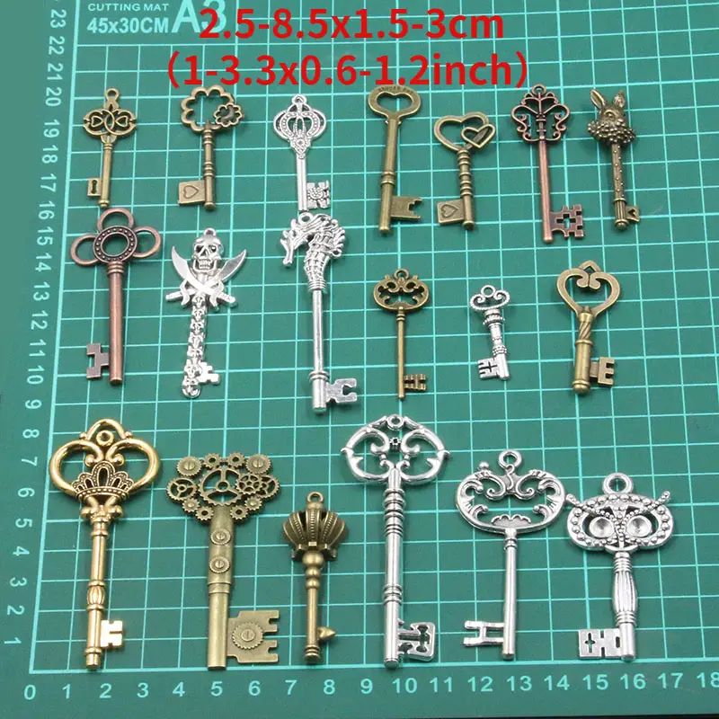 50g/pak gelang jimat kunci kal - Jewelry Making Business ulasan dan harga