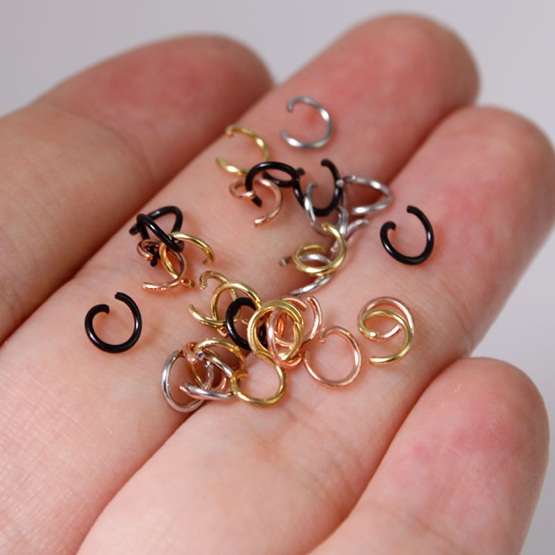 200 Buah 4/5Mm Baja Tahan Kara - Jewelry Making Diy Kit ulasan dan harga