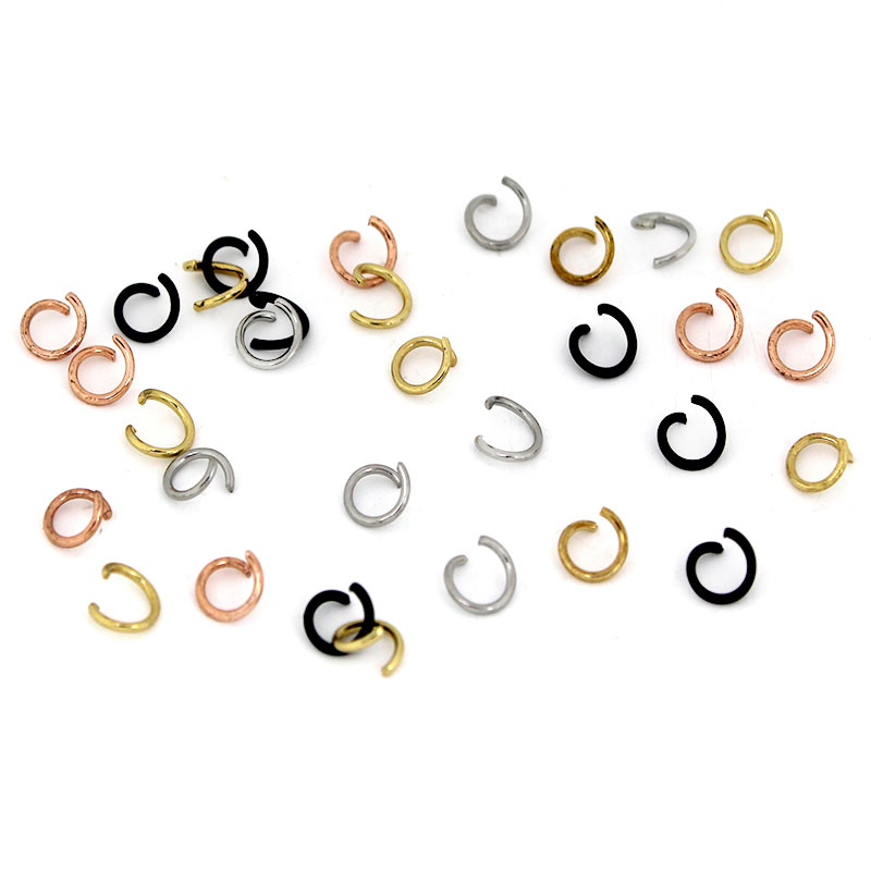 200 Buah 4/5Mm Baja Tahan Kara - Jewelry Making Diy Kit ulasan dan harga