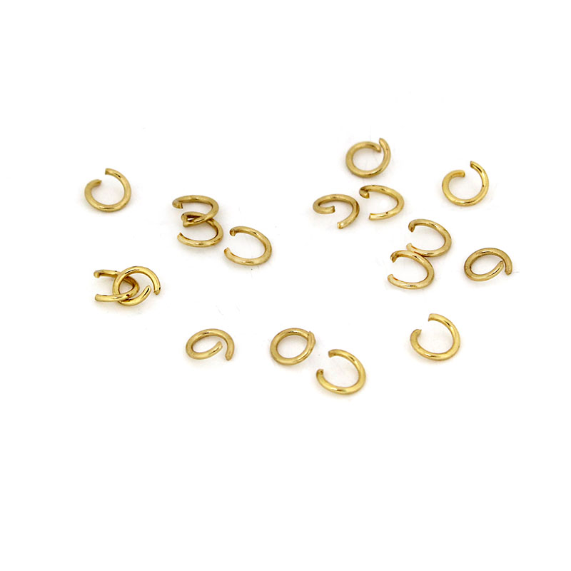 200 Buah 4/5Mm Baja Tahan Kara - Jewelry Making Diy Kit ulasan dan harga