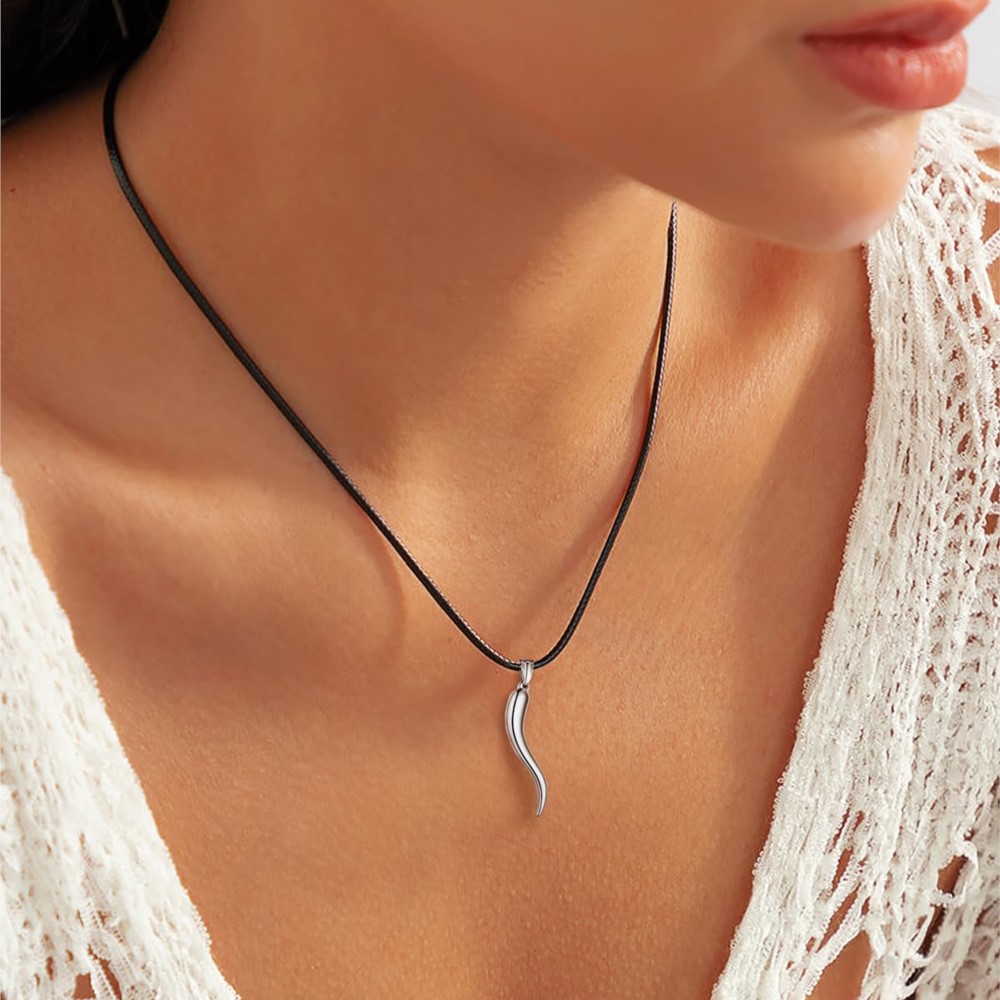 Kalung Tali Kulit Kepang Tahan - Jewelry Making Wax ulasan dan harga