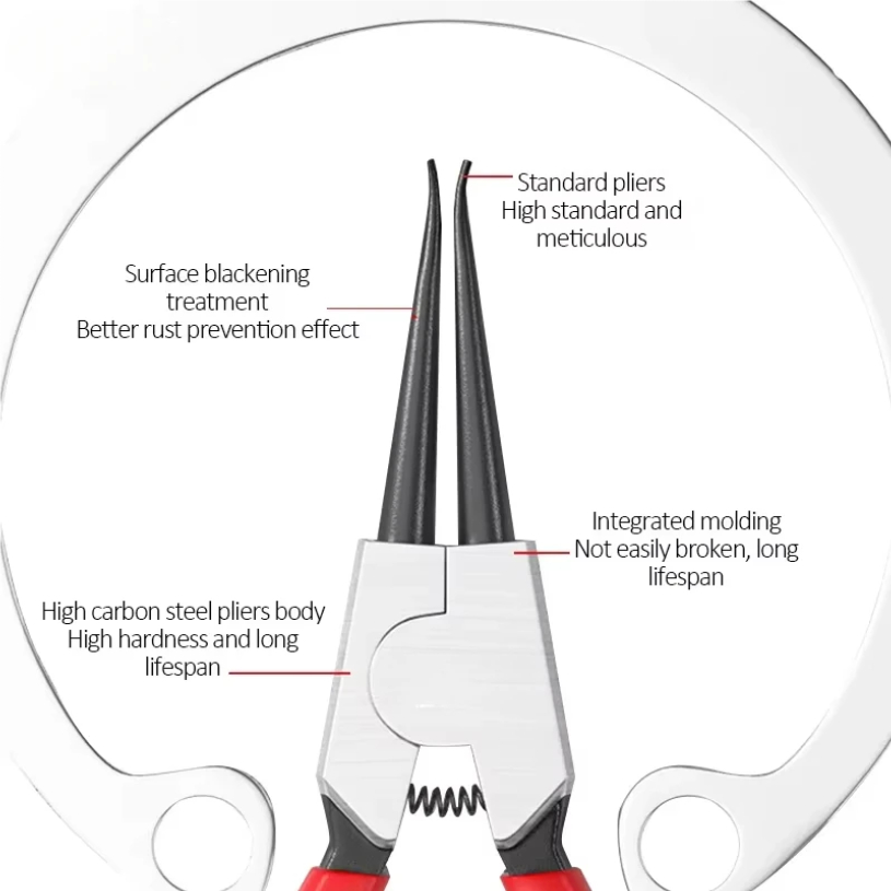 Tang Circlip 5-In, Tang Needle - Jewelry Making Needle Nose Pliers ulasan dan harga