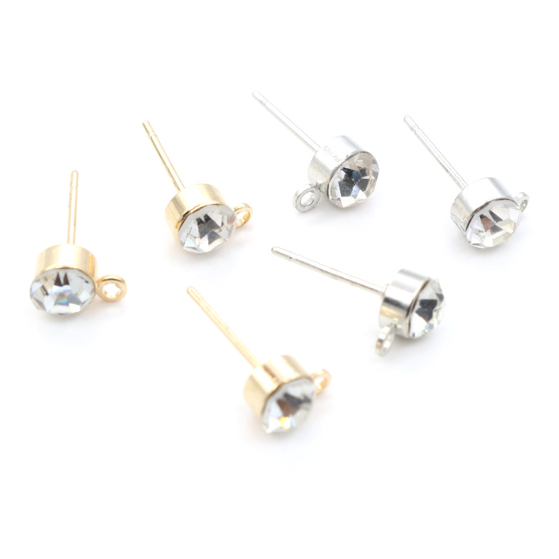50 Buah Pin Anting Kancing den - Jewelry Making Kits ulasan dan harga