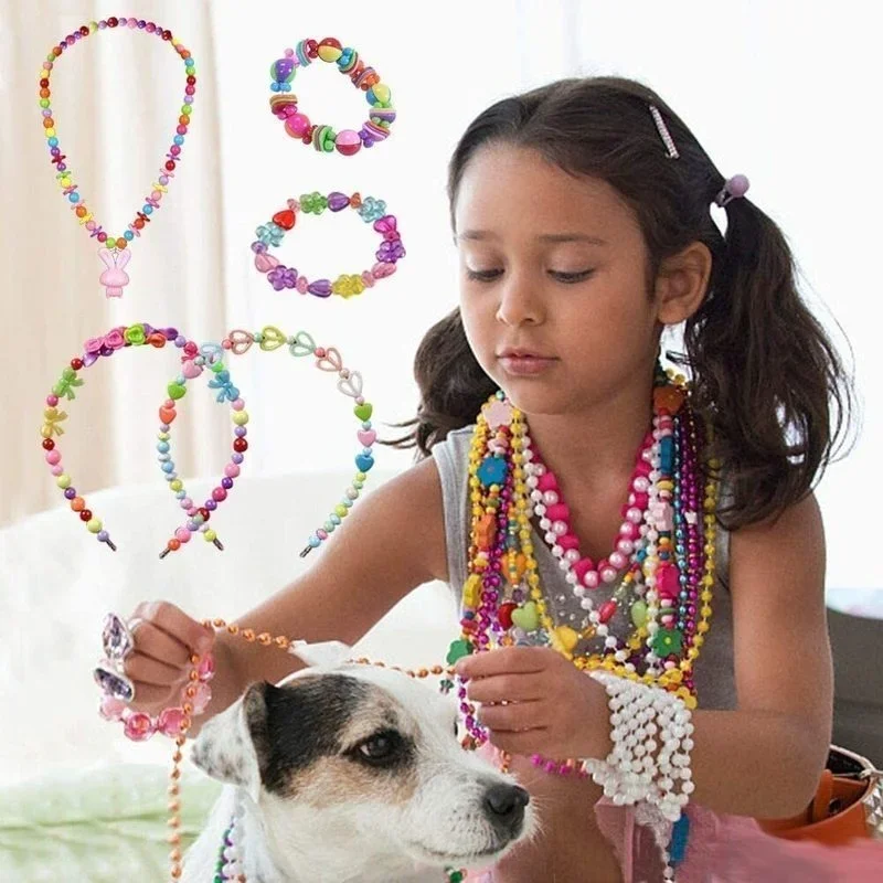 Set manik-manik DIY anak perem - Jewelry Making Kit For Kids ulasan dan harga